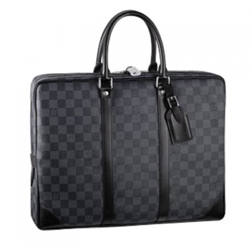 Suport documente de călătorie Louis Vuitton Damier Graphite Canvas PM N41125