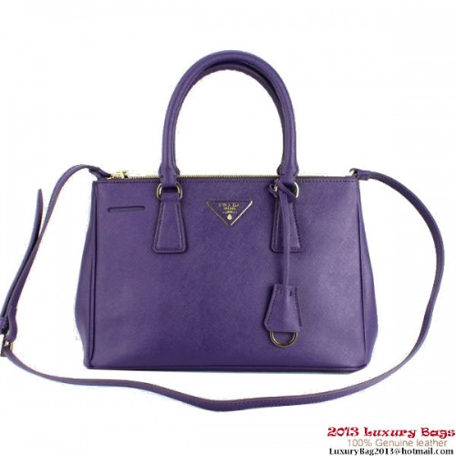 2013 Prada Saffiano Tote Bag 1801 Violet