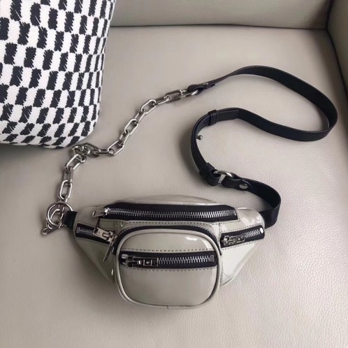 Alexander Wang geantă mini-pocket din piele 0002 gri