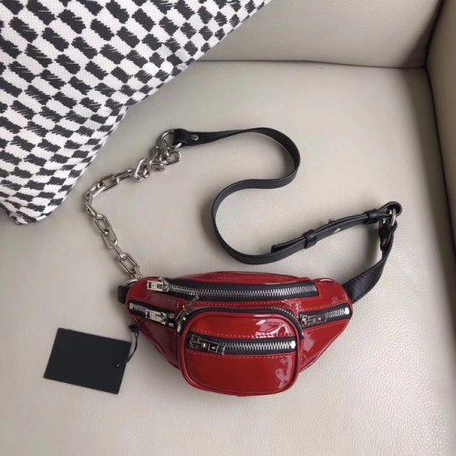 Alexander Wang geantă mini-pocket din piele 0002 roșu
