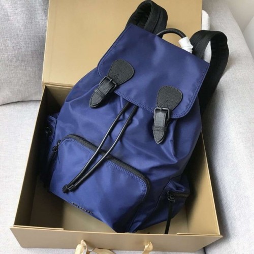 Rucsac BURBERRY din nailon 48791 albastru