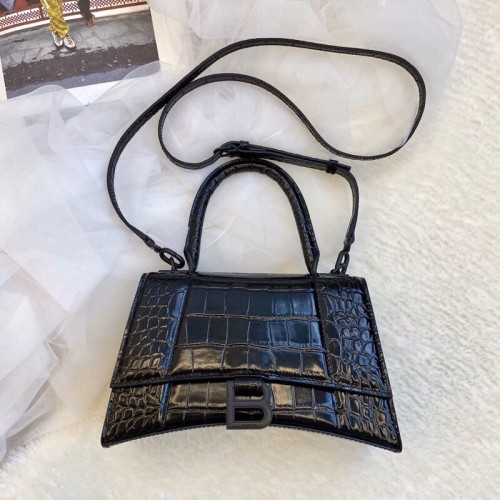 Balenciaga Original Leather 25955 negru