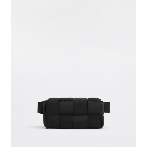 Geantă de mână Bottega Veneta CASSETTE Mini din nailon 8952 Negru