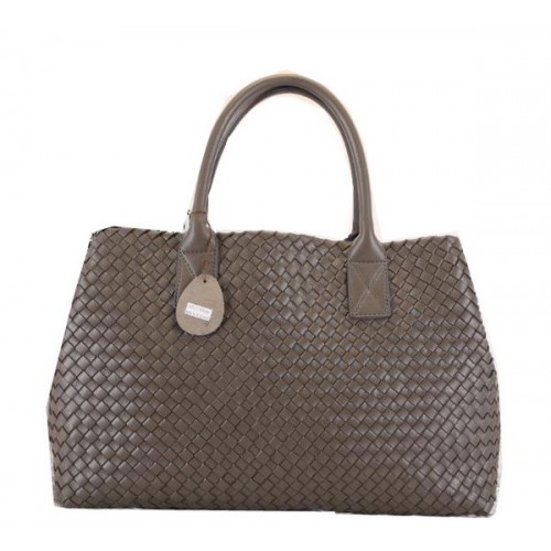 Genți Tote Medium Bottega Veneta Cabat BV5211 Kaki