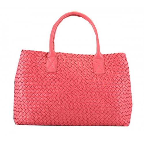 Genți Tote Medium Bottega Veneta Cabat BV5211 Roșu Deschis