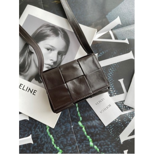 Casetă de bomboane Bottega Veneta A666688 Cafea