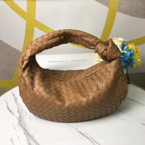 Geantă hobo Bottega Veneta JODIE 600261 Lemn de santal