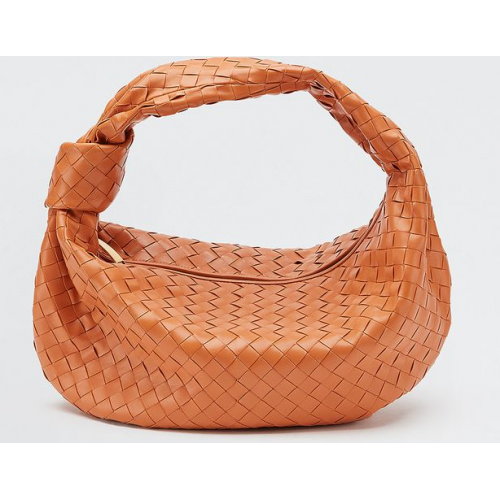 Geanta hobo Bottega Veneta JODIE 600261 portocaliu