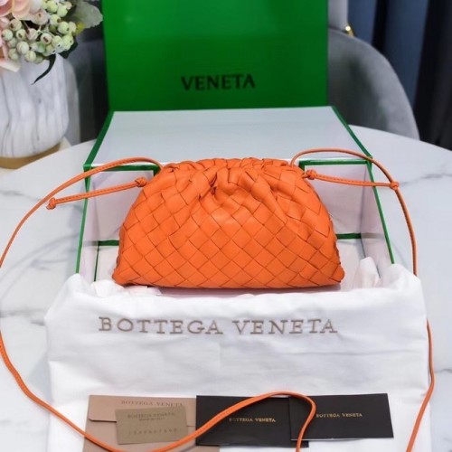 Bottega Veneta MINI POUCH 585852 portocaliu