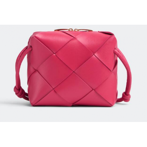 Geantă foto Bottega Veneta Mini Cassette 701915 Cranberry