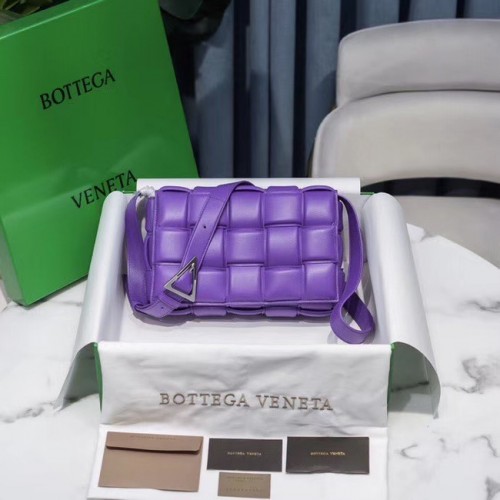 Bottega Veneta PADDED CASETTE BAG 591970 Purple