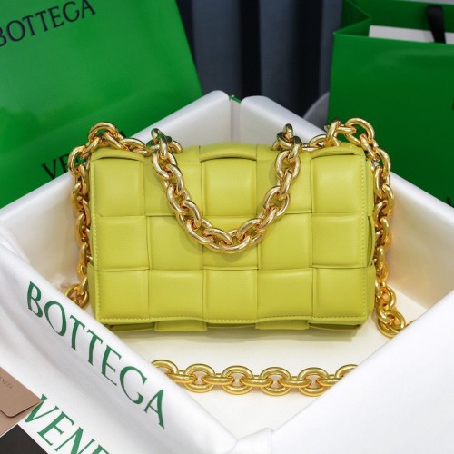 Bottega Veneta PADDED CASETTE BAG 591971 Lemon