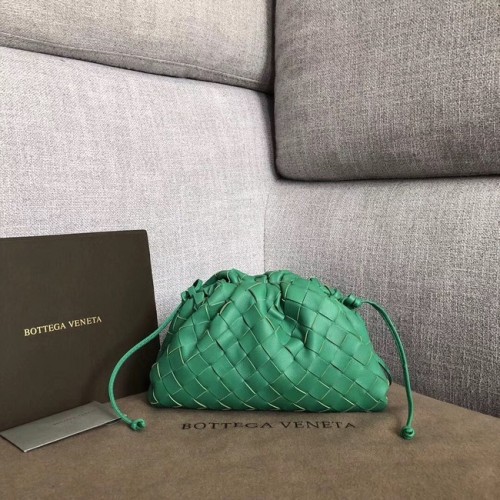Bottega Veneta Geantă din piele de oaie țesută originală BV3693 Verde