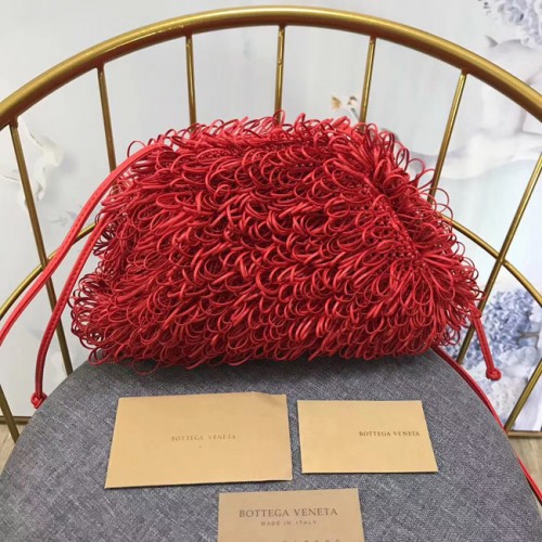 Geantă de umăr Bottega Veneta 576227 roșie