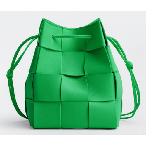 Geantă mică Bottega Veneta Cassette 680218 Parakeet