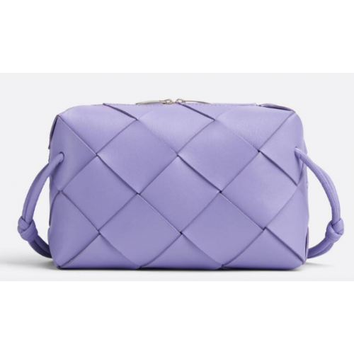 Geantă mică pentru cameră cu casetă Bottega Veneta 709417 Wisteria