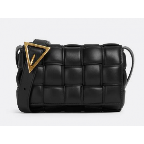 Bottega Veneta Casetă mică căptușită 717506 Negru