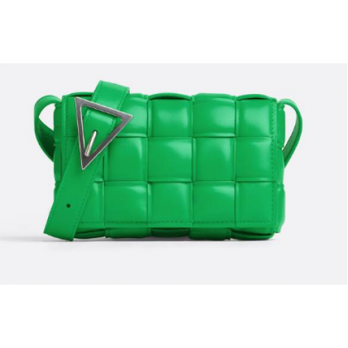 Bottega Veneta Casetă mică căptușită 717506 verde