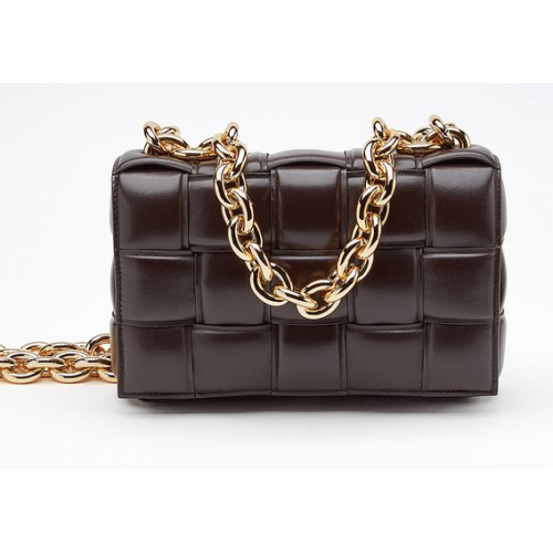 Bottega Veneta THE CHAIN CASSETTE Livrare rapidă 631421 Ciocolată