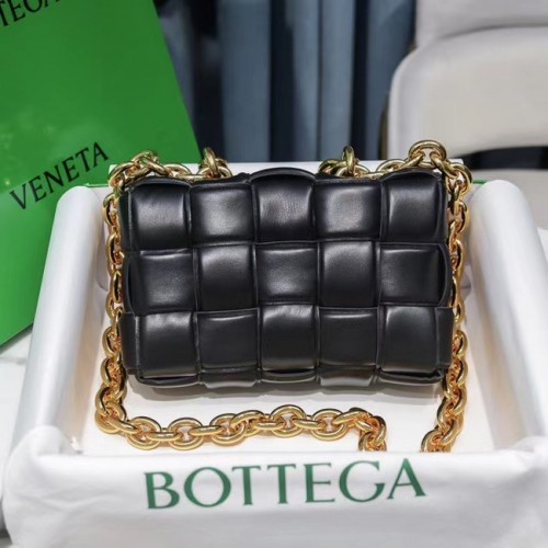 Bottega Veneta THE CHAIN CASSETTE Livrare rapidă 631421 negru
