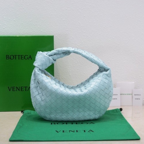 Bottega Veneta Teen Jodie 690225 albastru deschis