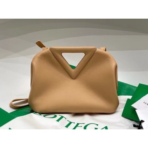 Genți Bottega Veneta cu mâner superior point 658476 CARAMEL