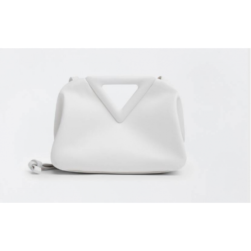 Genți Bottega Veneta cu mâner superior point 658476 Chalk