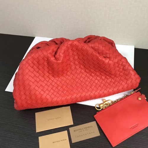Geantă de mână Bottega Veneta Weave 585853 roșie