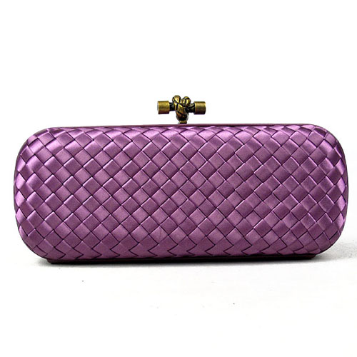 Geantă tip clutch Bottega Veneta 8651 Purple, vânzare fierbinte