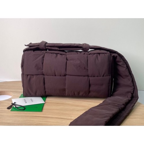 Bottega Veneta nailon 591977 Burgundy