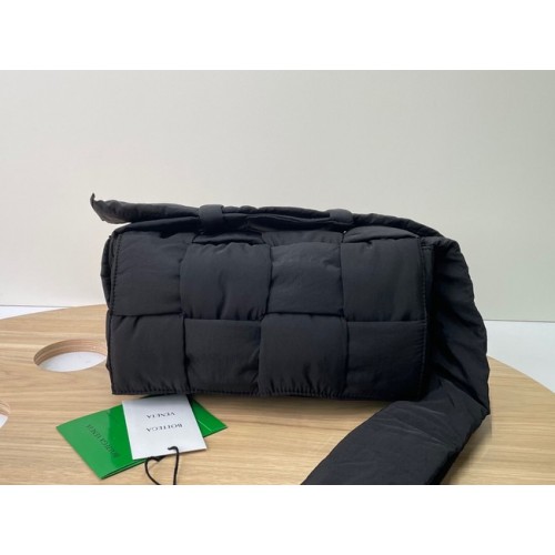 Bottega Veneta nailon 591977 negru