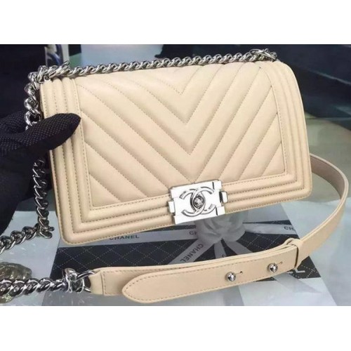 Geantă Chanel Flap Bag Original Chevron Nubuck Leather A5708 Caisă