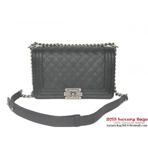 Geantă de umăr Chanel Flap Boy, modele clasice Cannage A67086, neagră