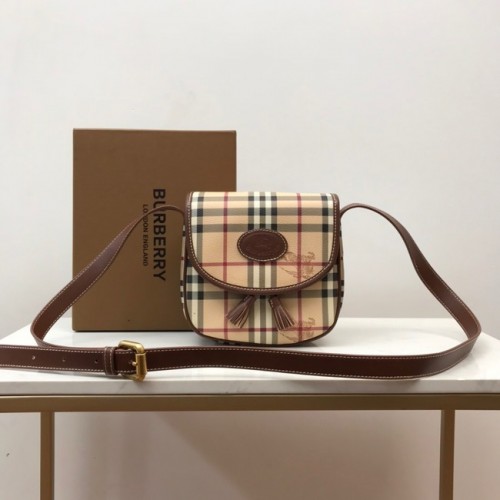 Geantă de umăr din piele BurBerry 80113 Wheat