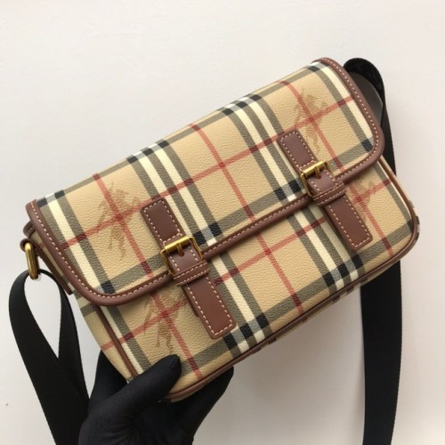 Geantă de umăr din piele BurBerry 80119 Wheat