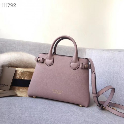 Geantă tote din piele BurBerry 7461 roz