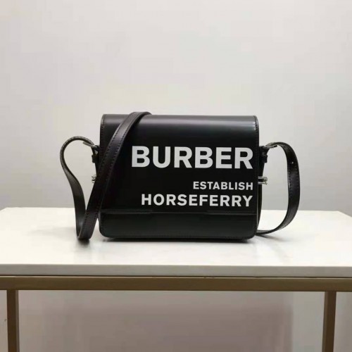 Geantă de umăr BurBerry Original din piele BU55659 neagră