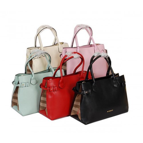 Geantă BurBerry Tote Bag din piele originală 9181A