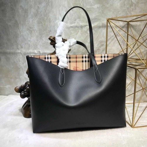 Sacoșe de cumpărături BurBerry Tote BU55778 negre