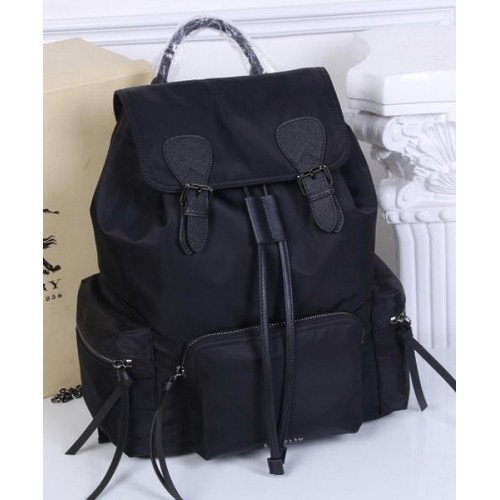 Rucsac Burberry mare din material textil BU41048 negru