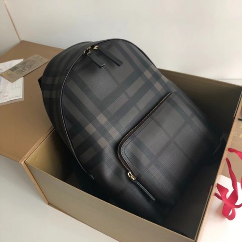Rucsac Burberry mare din pânză BU41002 negru