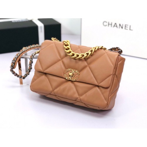 CHANEL 19 GEANTA AS1160 AS1161 Caramel