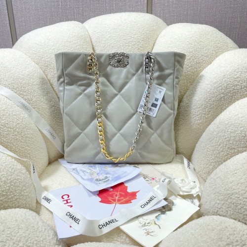 CHANEL 19 SAC DE CUMPĂRĂTURI AS3519 gri deschis