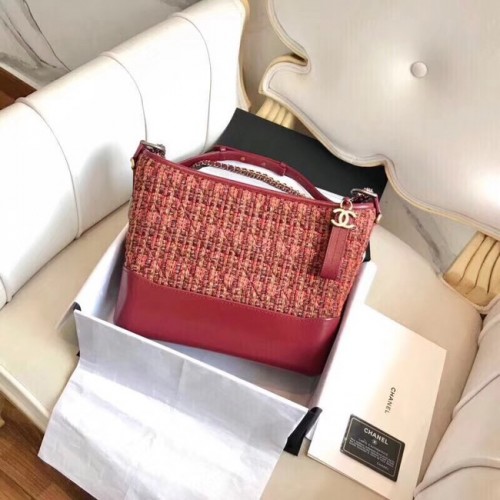 Geantă hobo CHANEL GABRIELLE Geantă A93824 roșie