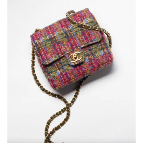CHANEL MINI FLAP BOX AS3648 Multicolor