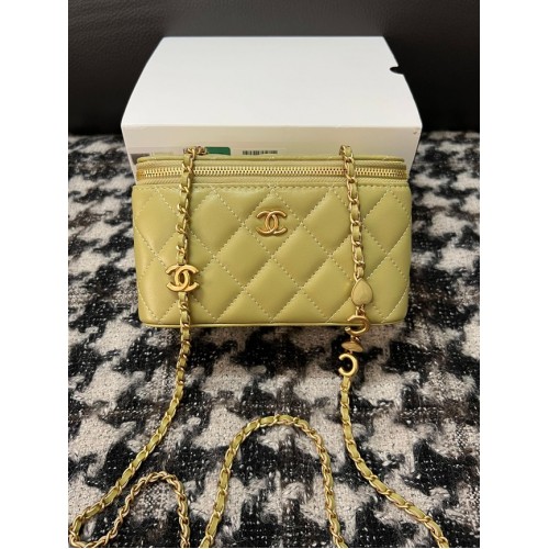 CHANEL TOALETĂ CU LANȚ 68105 verde