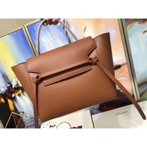 Geantă Celine Belt Bag Original Smooth Leather C3349 Wheat