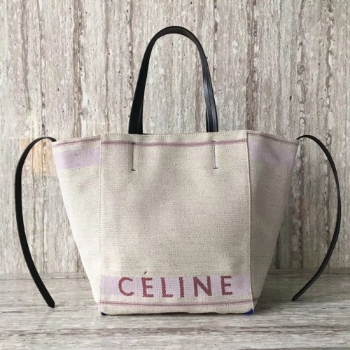 Celine PUNGĂ TOTE FABRICATĂ ÎN MATERIAL TEXTIL 2206 roz