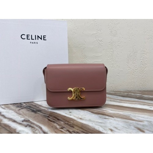 Celine MINI CLASSIC BAG IN BOX CALFSKINE CL01503 roz