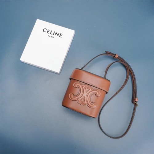 Celine MINI TEEN CLASSIC BAG IN CUTIE PIELE DE VIȚEL 199263 TAR